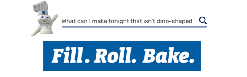Fill. Roll. Bake.