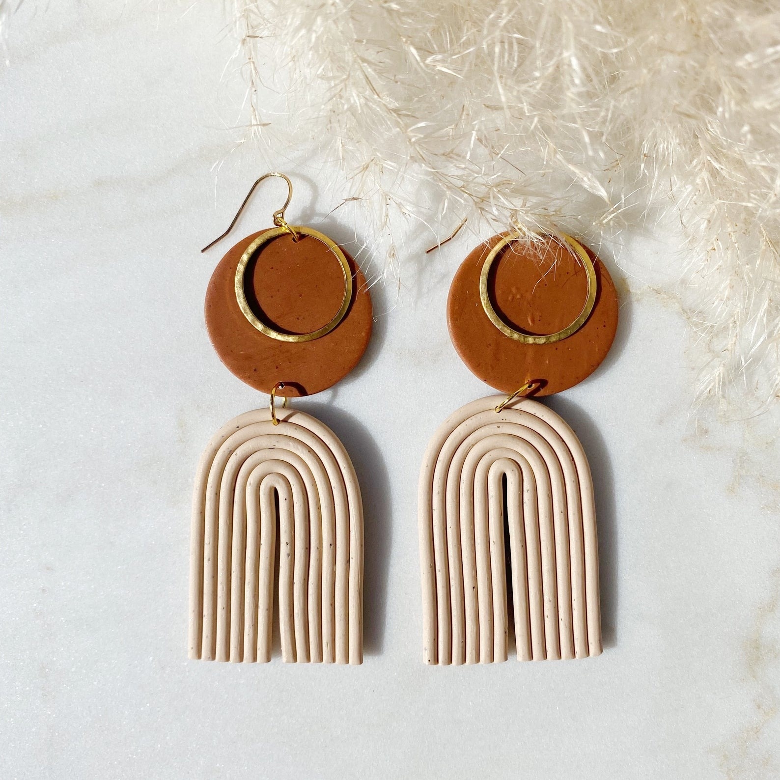 On Trend 6 Pairs of Polymer Clay Earrings