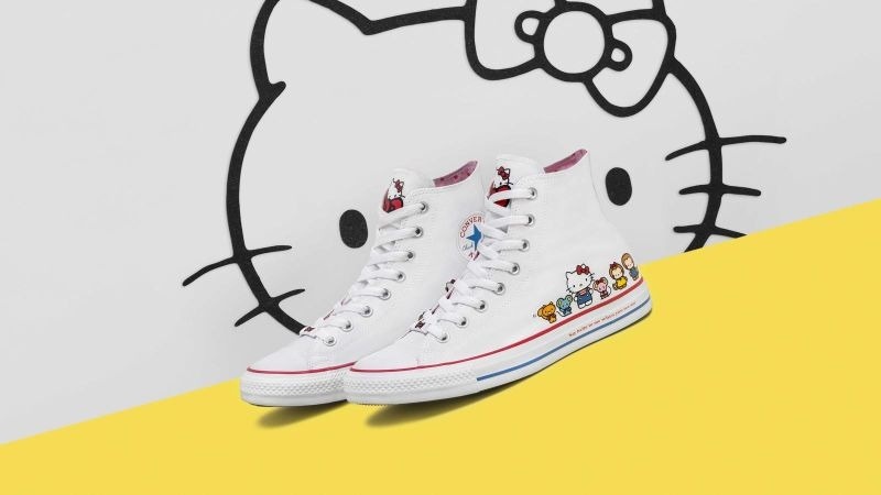 tenis converse de hello kitty