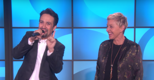 Lin Manuel Rapping _ Lin-Manuel Miranda Is Rapping on Alexander ...