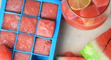 watermelon ice cubes