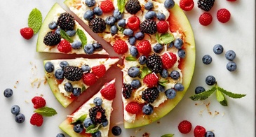 watermelon pizza